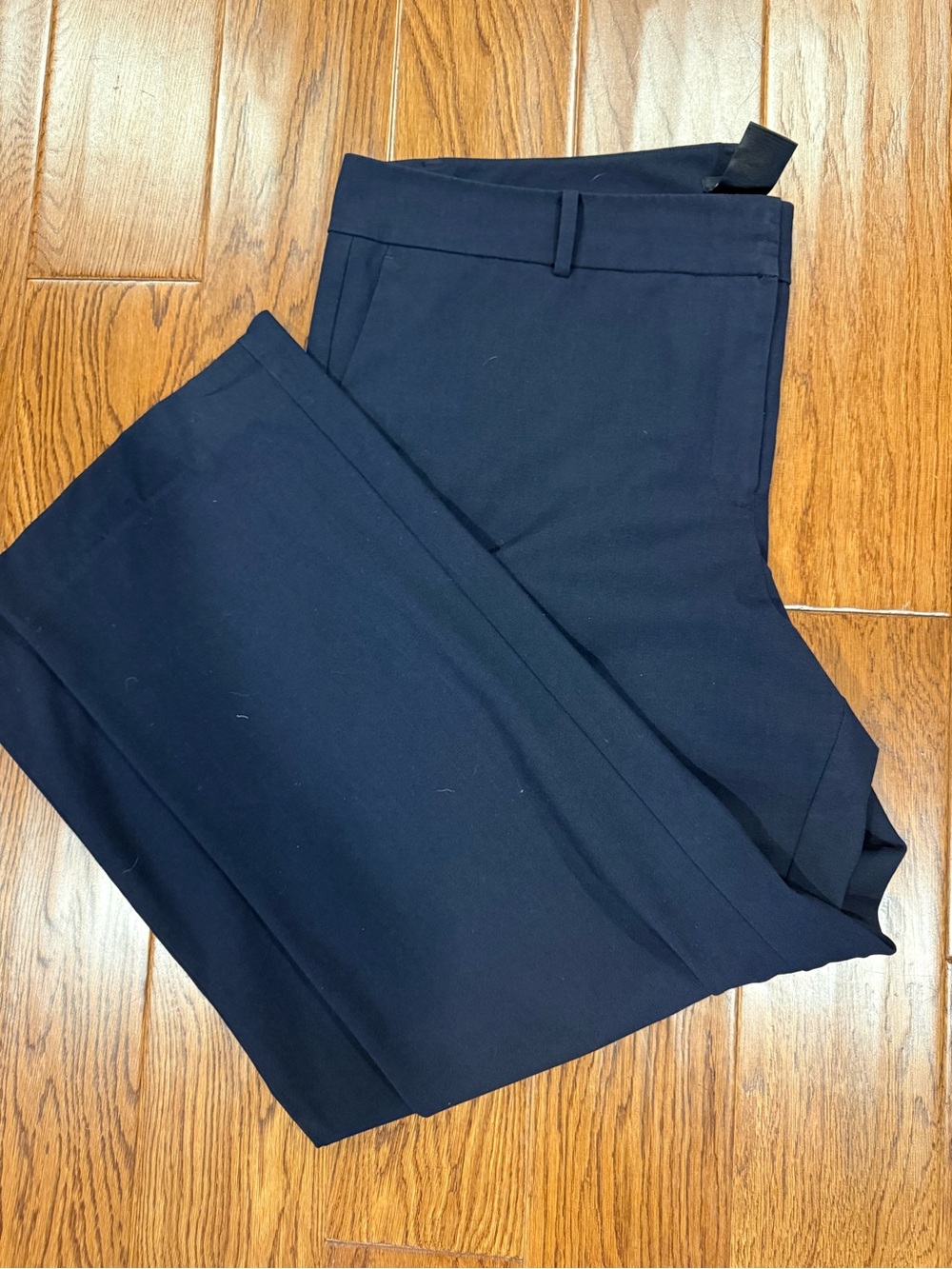 Ann Taylor. Navy Straight Leg Pant. Size 14. GUC. Work Wear.